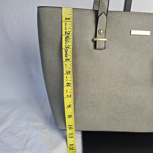 Elim & Paul Shoulder Bag with Matching Wallet Gray NWOT - Picture 13 of 16